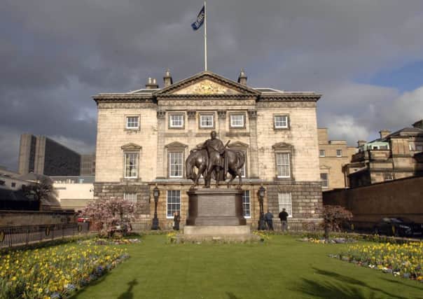 Â£5m has been set aside to create a new concert hall behind the former RBS head office at St Andrew Square, Picture: Ian Rutherford