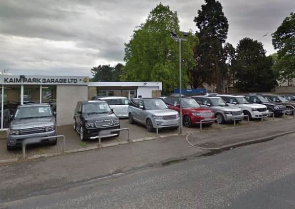 The attack took place near Kaim Garage in Bathgate. Picture: Google
