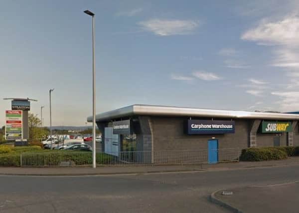 A man was dragged out his car in an attempted robbery at a retail park. Picture; Google Maps