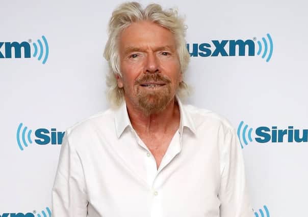 Sir Richard Branson is to open a Virgin Hotel in India Buildings on Edinburgh's Victoria Street. Picture: Getty