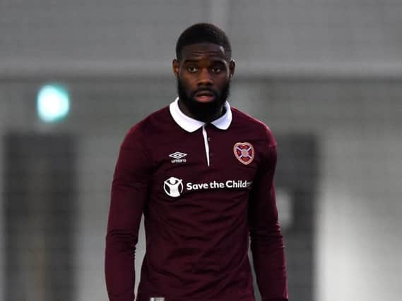 Ghislain Guessan has been offered another week's trial by Hearts