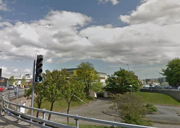 The incident happened near an underpass in Sighthill. Picture; Google Maps