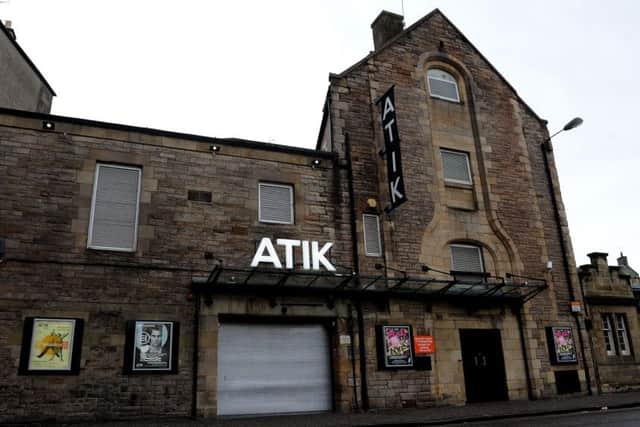 Atik night club  where John Leslie was arrested. Picture; Lisa Ferguson
