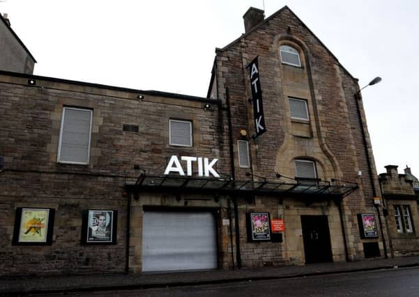 Atik night club where John Leslie was arrested. Picture; Lisa Ferguson