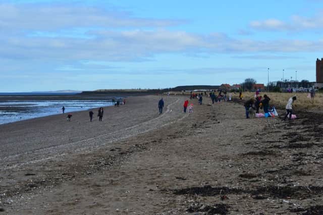 Musselburgh beach clean