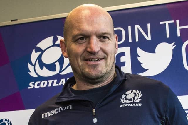 Scotland coach Gregor Townsend