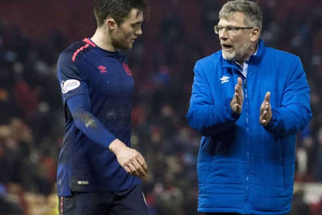 Craig Levein has hailed Souttar as the 'in-form' defender in Scotland. Picture: SNS Group
