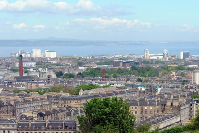 Edinburgh is sixth in the UK in terms of property value.
