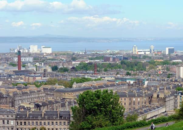 Edinburgh is sixth in the UK in terms of property value.