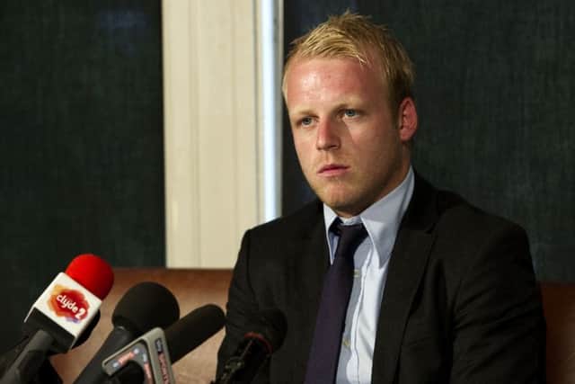 Naismith left Rangers when the club was liquidated in 2012