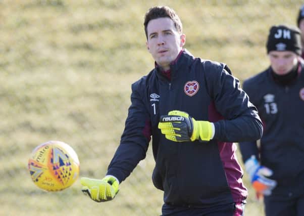 Jon McLaughlin has kept 13 clean sheets in 25 games for Hearts