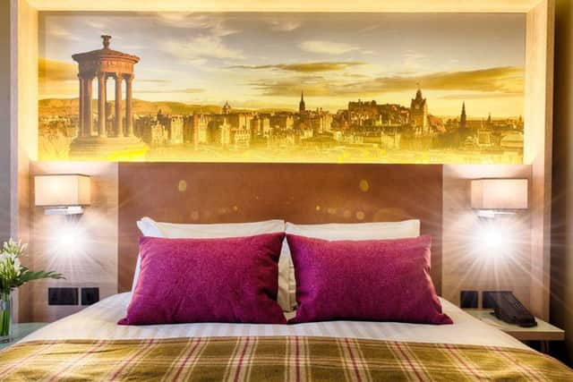 Hotels have benefitted from favourable exchange rates, but also the appeal of Edinburgh as a city.