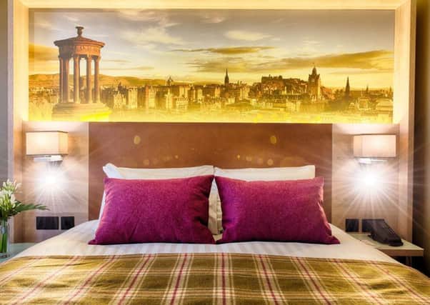 Hotels have benefitted from favourable exchange rates, but also the appeal of Edinburgh as a city.