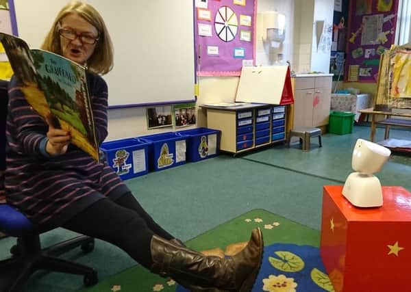 East Lothian Council is trialling a new avatar robot called AV1 that allows children who are absent from school on a long term basis the chance to participate in school life.