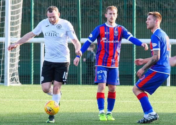 Craig Beattie was on target for City in the weekend win over Elgin. Pic: Ian Georgeson
