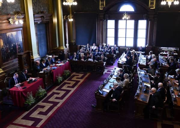 Edinburgh's city council meets to agree its budget (Picture: Lisa Ferguson)