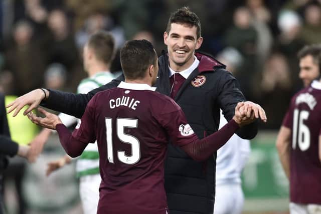Don Cowie has backed Lafferty to bounce back from his miss. Pic: SNS