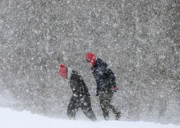 Emergency services have been praised for braving the harsh weather. Picture; PA