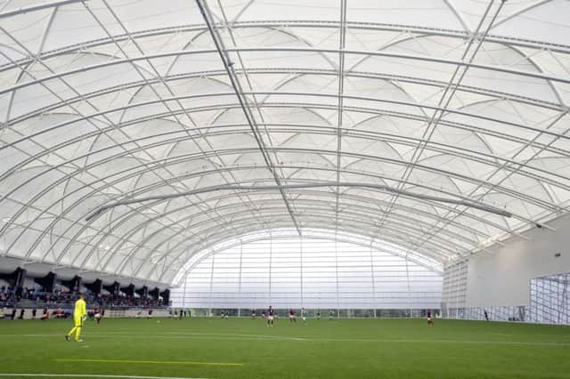 The match will take place indoors at Oriam. Picture: Ian Rutherford