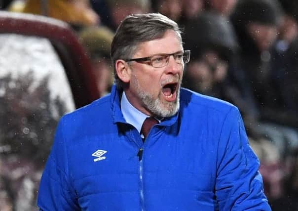 Craig Levein is desperate to lead Hearts to the Scottish Cup semi-finals. Pic: SNS
