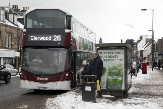 The aftermath of the recent heavy snowfall in Musselburgh.