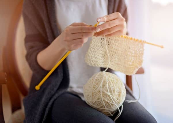 Knitting can help lower blood pressure (Picture: Getty)