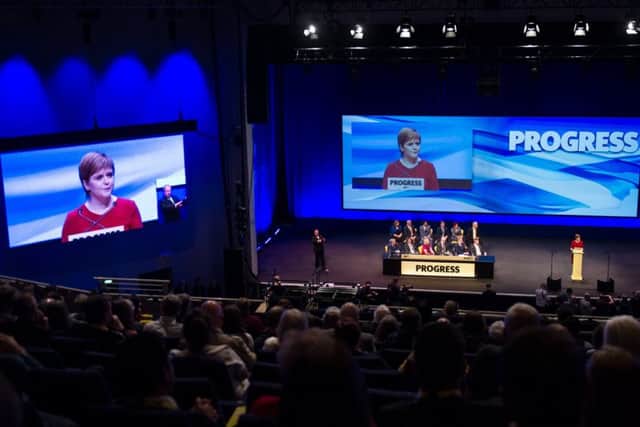The alleged incident happened after the SNP conference in Glasgow