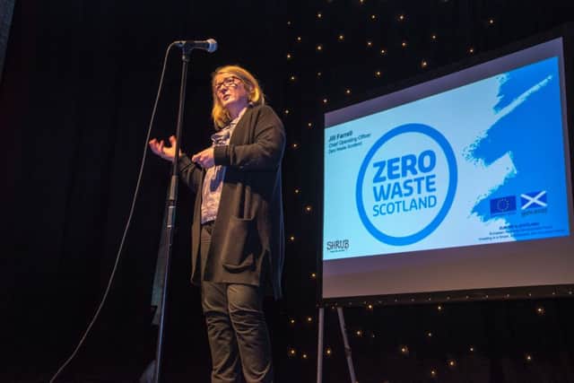 Jill Farrell, chief operating officer of Zero Waste Scotland at the festival
