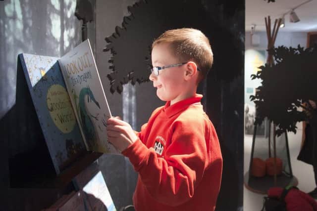 Ollie Mackintosh Paterson, 5, enjoys teh reopening of the Museum of Childhood, Picture: Ian Georgeson