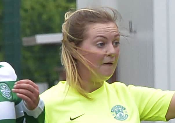 Lucy Graham was one of four Hibs players on international duty last week. Pic: Lorraine Hill