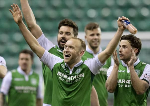 Dylan McGeouch was on top form as Hibs beat Hearts on Friday