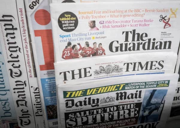 The Government intends to abandon the second phase of the Leveson inquiry into the behaviour of the Press. Picture: Getty