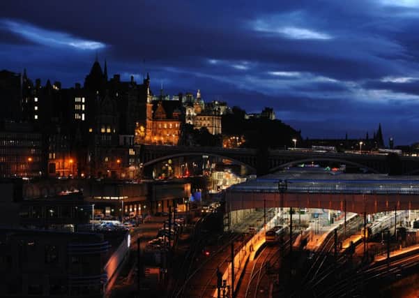 Edinburgh landmarks will 'go dark' next Saturday. Picture: Ian Rutherford