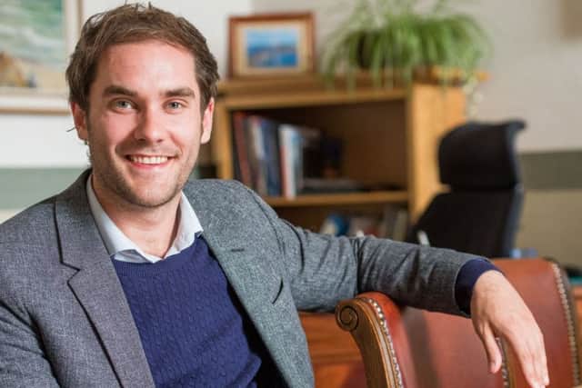 Adam McVey, Edinburgh's youngest ever council leader (Picture: Ian Georgeson)