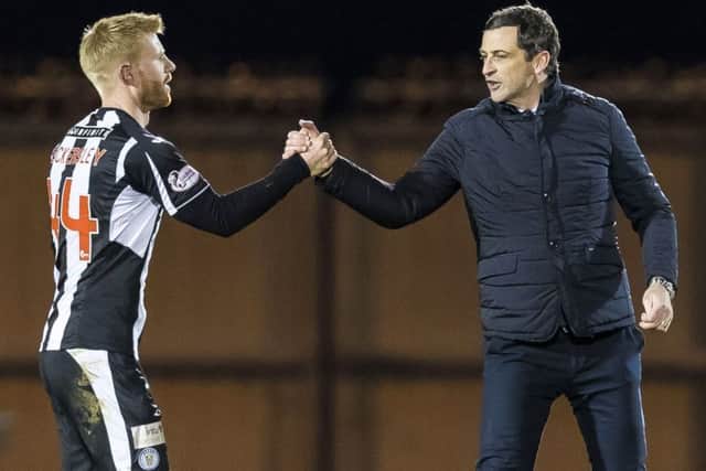Eckersley knew St Mirren manager Jack Ross from his time at Hearts