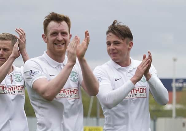 Liam Craig, left, and Scott Allan will come face to face on Friday