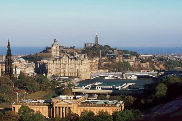 Edinburgh scored highly for education, earnings and green space