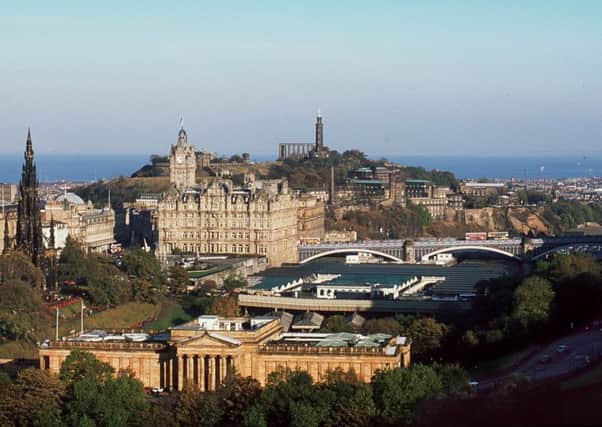 Edinburgh scored highly for education, earnings and green space