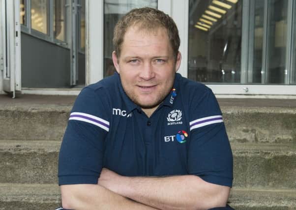 WP Nel has recovered from a broken arm to line up for Scotland against Italy
