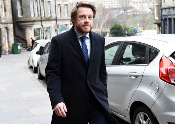 Clr Lewis Ritchie returns to work at Edinburgh Council after being accused of sexual harrassment, Picture: Lisa Ferguson