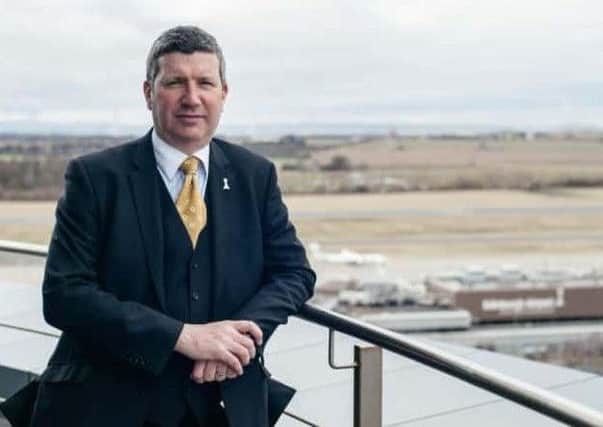 Edinburgh Airport chief executive Gordon Dewar