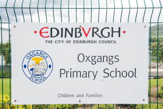 Pupils have been ordered to stay indoors at Oxgangs Primary School.