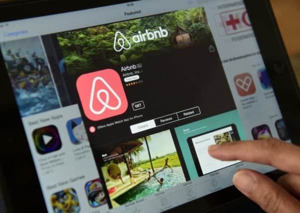 A landlord has been banned by Airbnb after posting a racist advert
