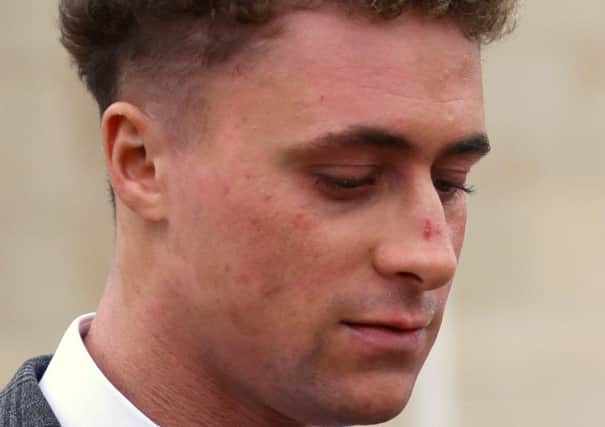 Lee Clarke was ordered to pay Â£1250 compensation to victim of wedding assault.
 Picture: Vic Rodrick