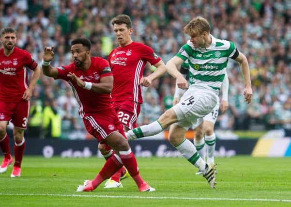Stuart Armstrong will see his Celtic contract expire in 2019. Picture: John Devlin