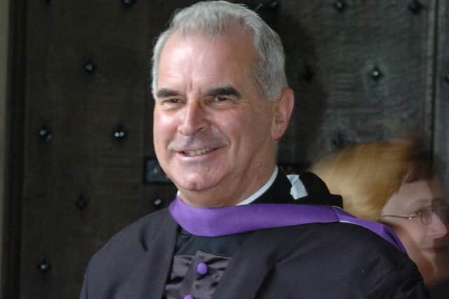 Cardinal Keith O'Brien receives his honorary degree at University of St Andrews, June 2004