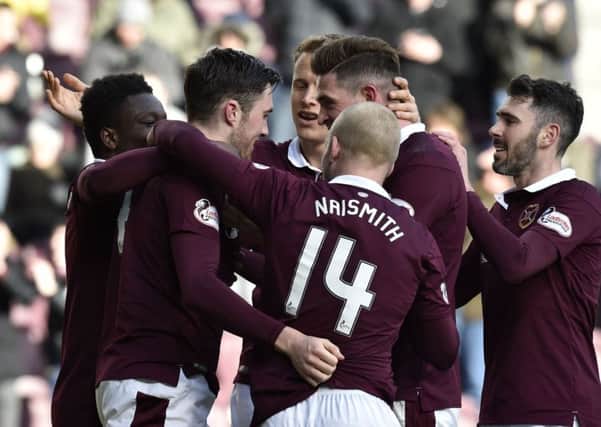 Hearts' 3-0 win over Partick restored some optimism amongst home fans