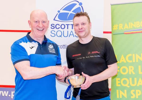 Images from the 2018 National Masters Scottish Squash Championships, 11 March 2018 at Inverness Tennis & Squash Club, Inverness. Photo: Paul J Roberts | RobertsSports Photo. All Rights Reserved