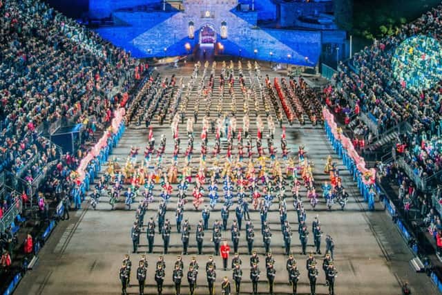 Edinburgh Tattoo. Picture: Ian Georgeson