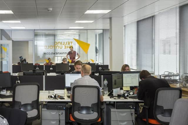 The interior of the Edinburgh office of Sputnik. Picture: Contributed